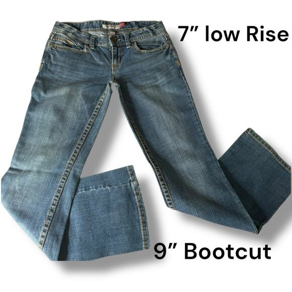 Y2K Aéropostale Low Rise Chelsea BootCut 5/6 - Picture 2 of 11